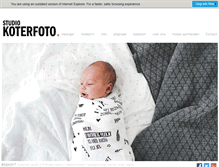 Tablet Screenshot of koterfoto.nl